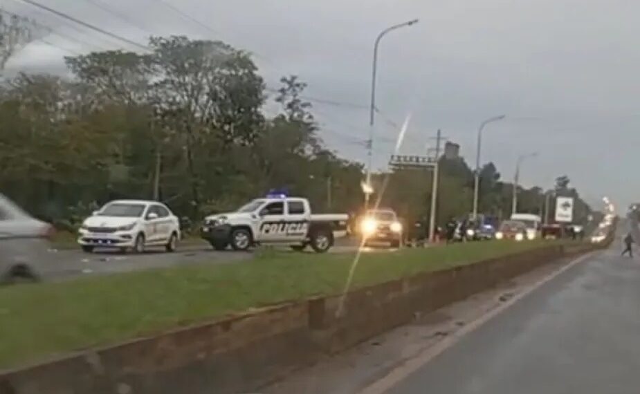 Turista falleció de “muerte súbita” mientras caminaba en autovía de acceso a Iguazú