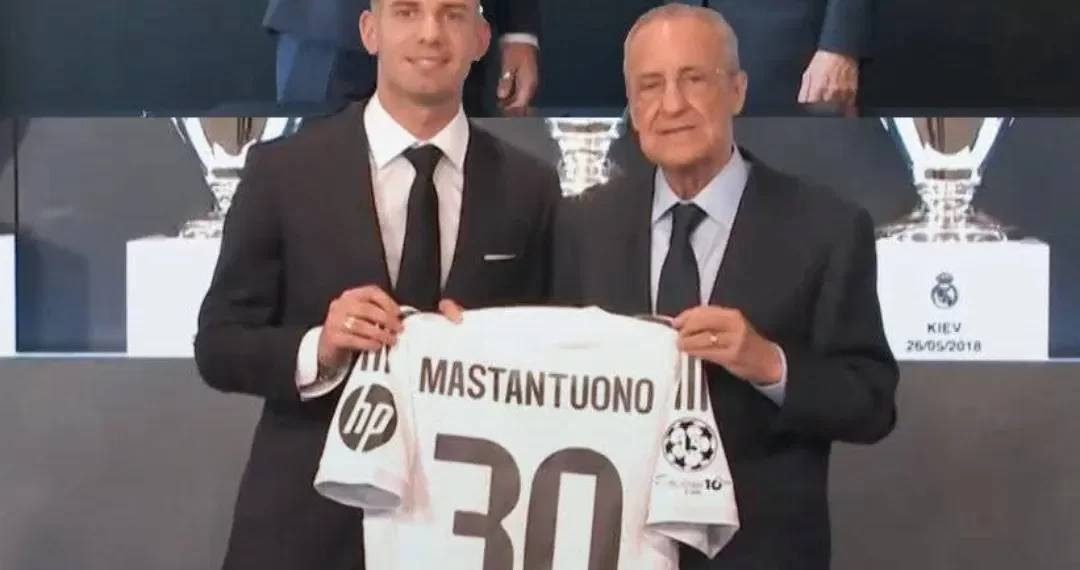 Mastantuono fue presentado como nuevo jugador del Real Madrid