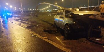 Siniestro vial en el Acceso Sur: un hombre falleció tras despistar