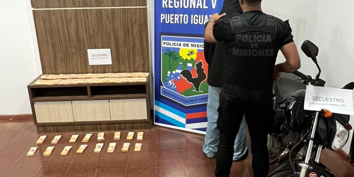 Aprehendieron a un asaltante que robó millones y se compró una moto con el botín