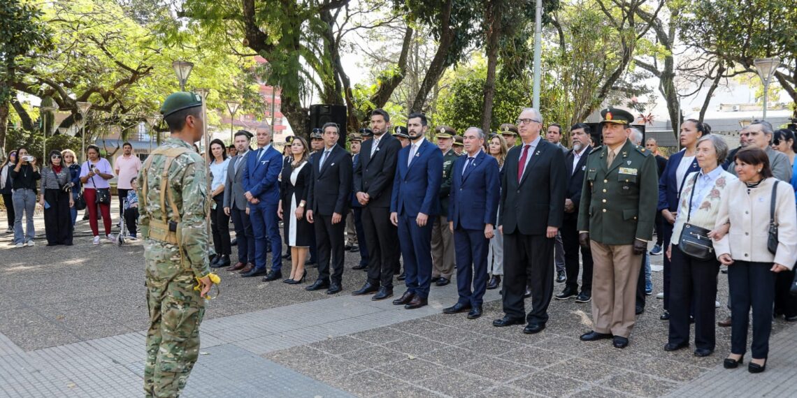 Passalacqua encabezó el acto central por el 175° aniversario del Paso a la Inmortalidad de San Martín e inauguró obras en la Asociación Sanmartiniana