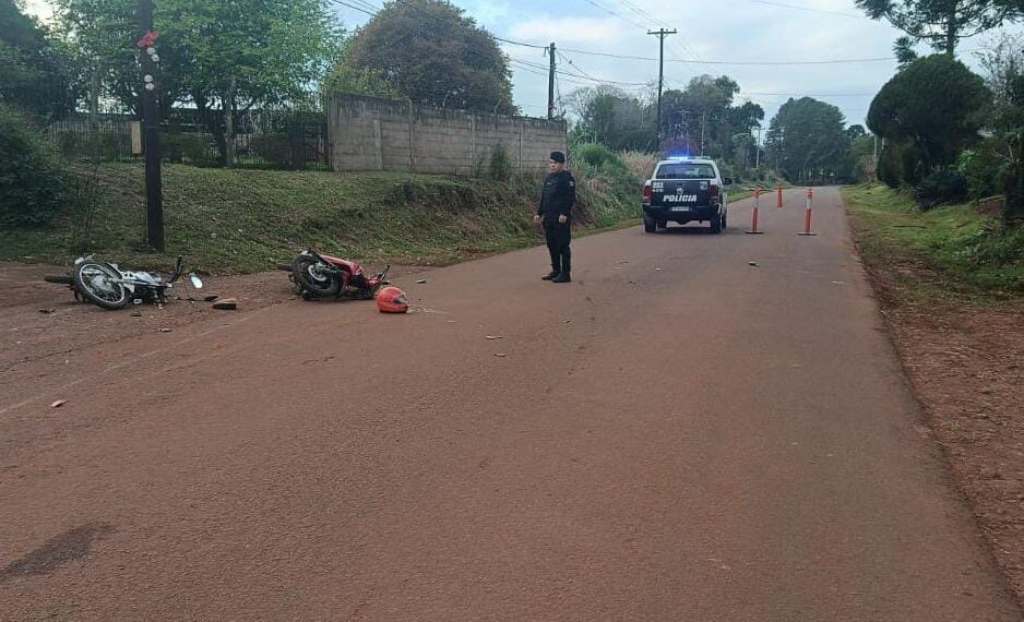 Montecarlo: un hombre murió y otro resultó gravemente herido tras un choque entre motos