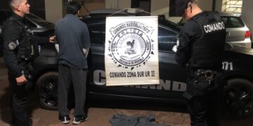 Ladrón obereño fue atrapado por la Policía tras ser identificaron a través del sistema de videovigilancia 911