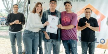 Passalacqua y Herrera Ahuad entregaron 71 Permisos de Ocupación en el barrio Santa Cecilia de Posadas
