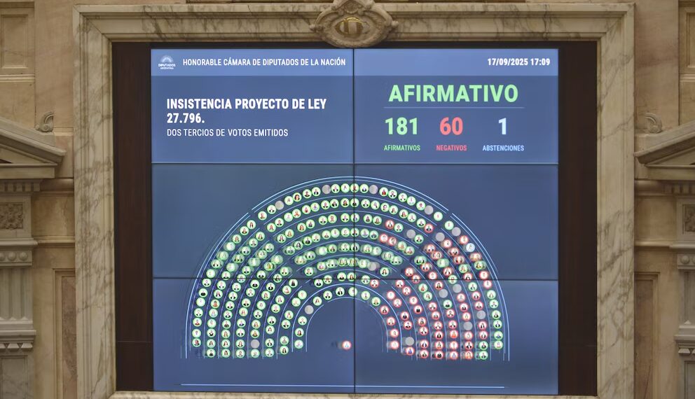 Rechazo a los vetos de Milei: Diputados ratificó el financiamiento del Garrahan y las universidades