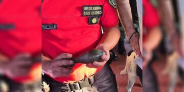 Hallaron un mortero militar en un allanamiento en Posadas: dos detenidos