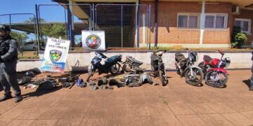 Desbarataron talleres de motos robadas en Garupá: hay dos detenidos