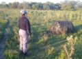 Misterio en Chaco: hallaron un gran objeto metálico en un campo y los vecinos aseguran que cayó del cielo