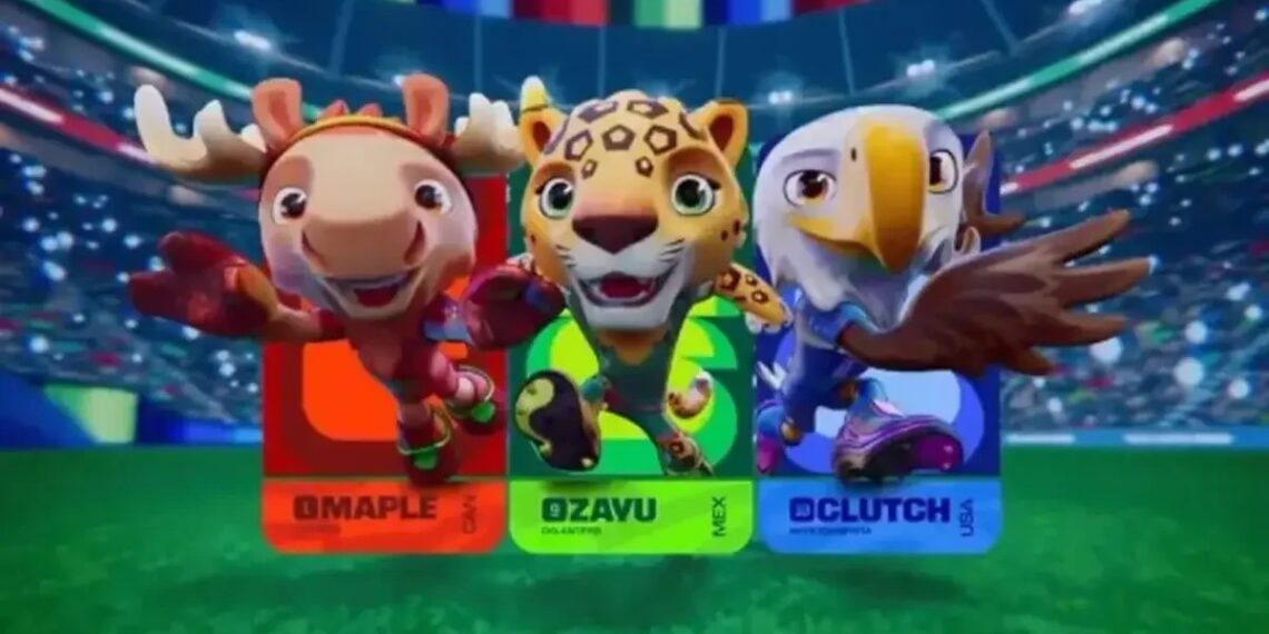 Presentaron las mascotas del Mundial 2026: un águila, un jaguar y un alce