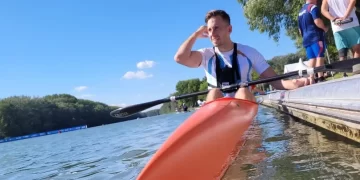 Mundial de Canotaje: el palista misionero Damián Cardozo se quedó con la medalla plateada