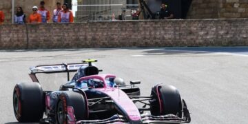 Fórmula 1: jornada complicada para Colapinto en el circuito de Bakú