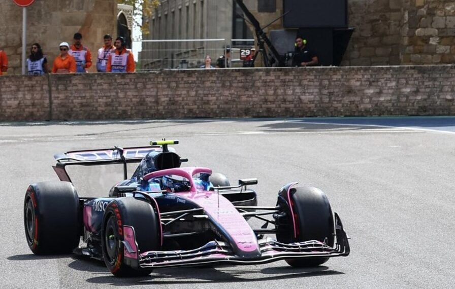 Fórmula 1: jornada complicada para Colapinto en el circuito de Bakú
