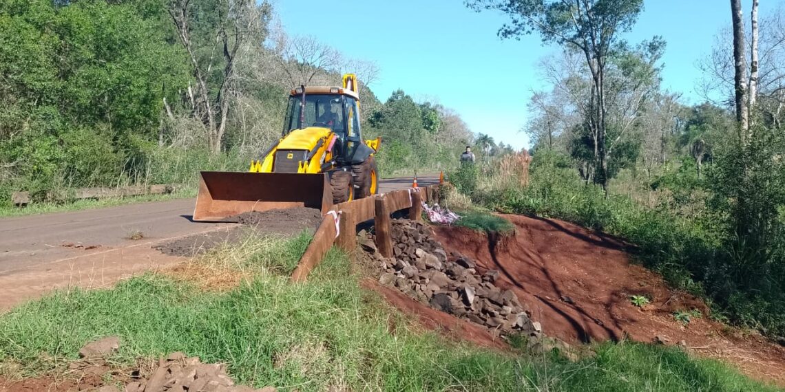 Más seguridad vial: DPV reparó sectores de la Ruta Provincial 7