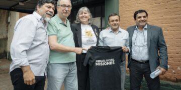Con la participación de Passalacqua y Herrera Ahuad, Cultura en Movimiento inició su recorrido por las escuelas misioneras