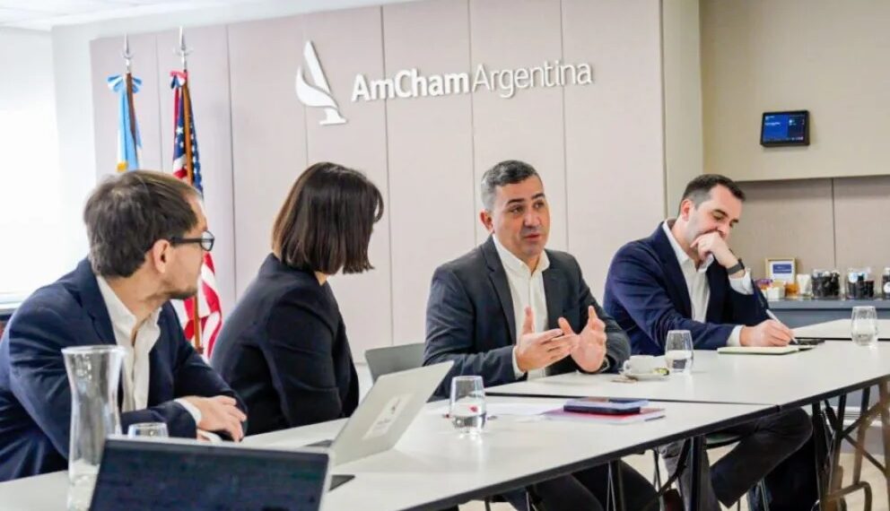 Misiones avanza en la cooperación con la Cámara de Comercio de EEUU en Argentina