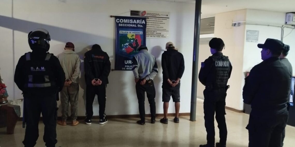 Operativos simultáneos en Posadas y Garupá terminaron con 10 detenidos