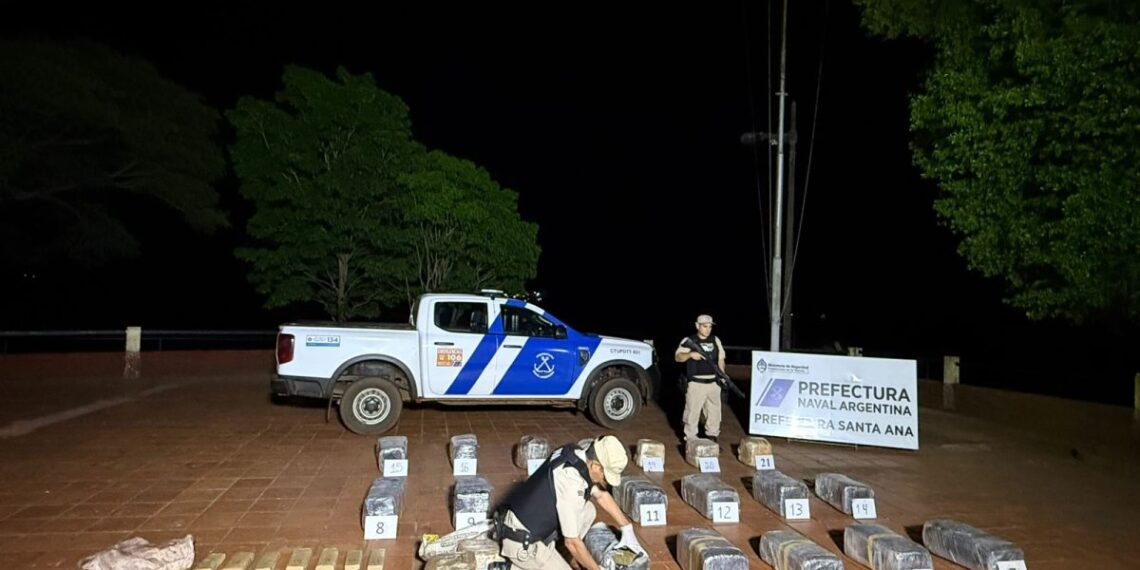 Santa Ana: Incautan 200 kilos de drogas valuadas en casi mil millones de pesos