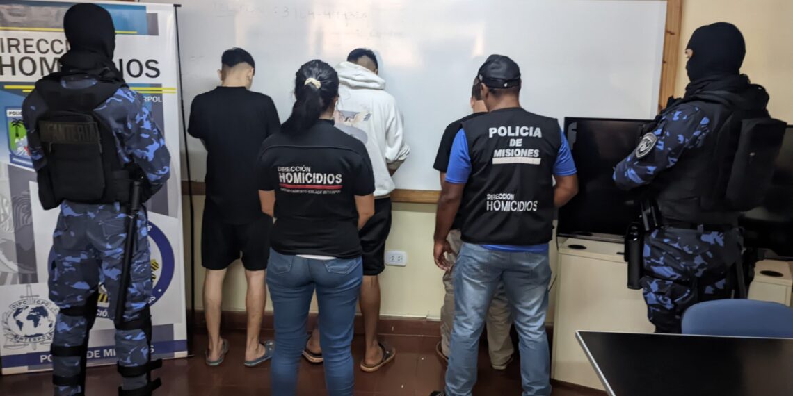 Cuatro detenidos en la investigación por el asesinato de un joven posadeño en un quincho de Candelaria