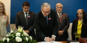 Passalacqua acompañó la asunción de Valeria Fiore Cáceres como Ministra del Superior Tribunal de Justicia