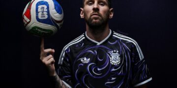 Así sería la camiseta suplente de Argentina para el Mundial 2026