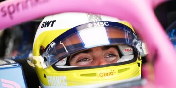 GP de EEUU: Colapinto usará un casco que recuerda un hito del automovilismo argentino