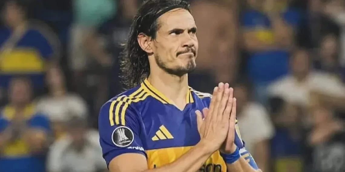 Cavani sigue sin poder sumarse a los entrenamientos de Boca Juniors