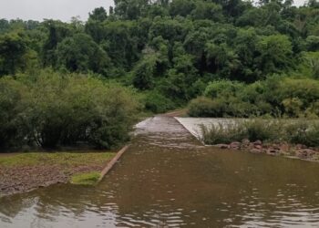 Cierran el acceso al Parque Provincial Moconá por crecida del arroyo Yabotí