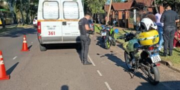 Siniestro vial en Posadas dejó una mujer y una menor lesionadas