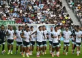 Argentina entrenó ante más de 20 mil fanáticos en la previa al amistoso contra Angola