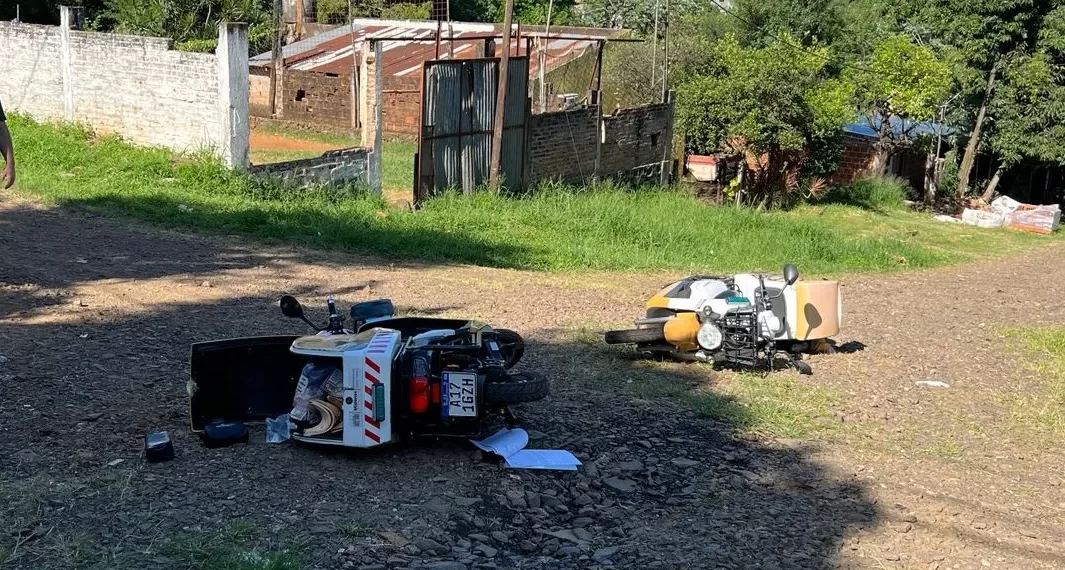 La Policía investiga robo a motoambulancieros: analizan cámaras y levantan testimoniales