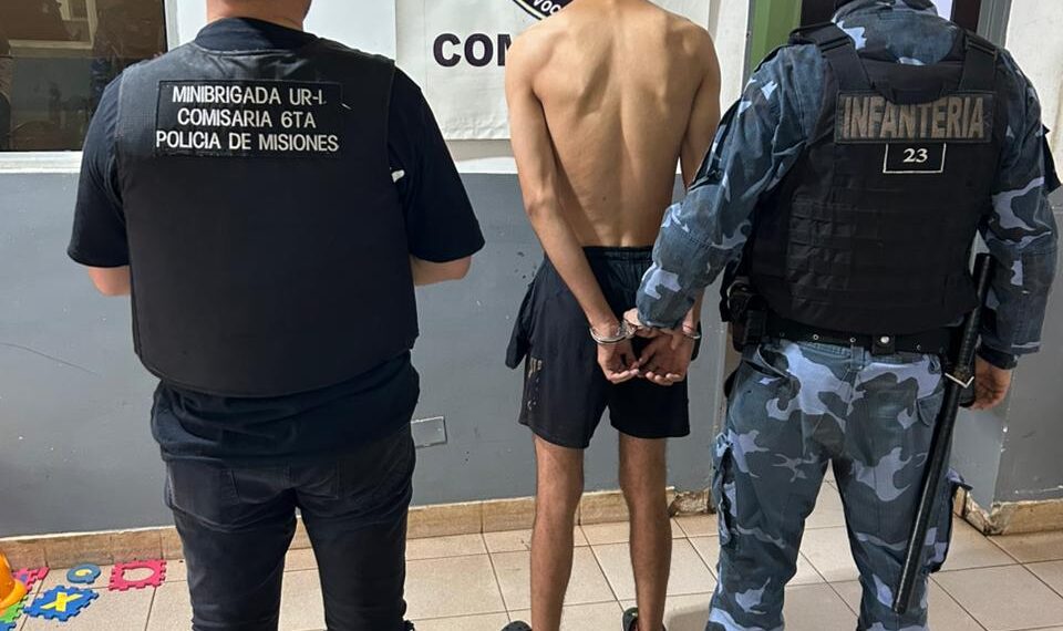 Amenazó a su expareja y publicó fotos con un arma: fue detenido tras un allanamiento