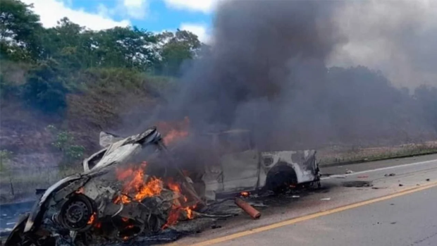Once muertos en Brasil tras una tragedia vial por choque frontal