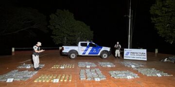 Santa Ana: incautan un cargamento de droga valuada en más de $623 millones