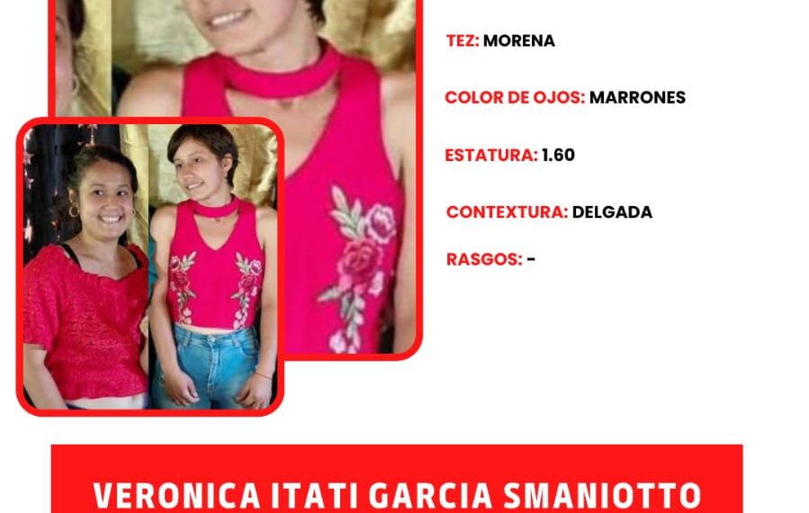 Buscan a dos hermanas que salieron de su casa en Bonpland y desaparecieron sin dejar rastro