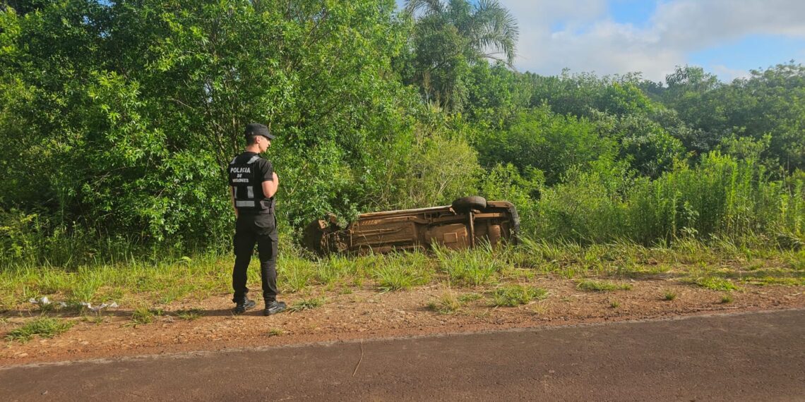 San Martín: despiste sin lesionados sobre la Ruta Provincial Nº 103