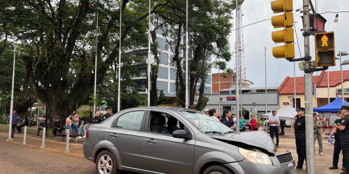 Un hombre falleció tras protagonizar un siniestro vial en el centro de Oberá
