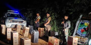 Secuestraron una millonaria carga de cigarrillos de contrabando que estaba siendo “enfriada” en Andresito