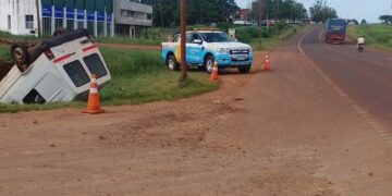 Siniestro vial entre dos vehículos dejó un hombre lesionado sobre la Ruta Nacional 14