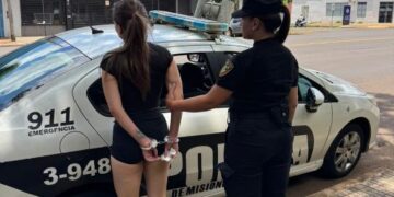 Detenida tras realizar disparos en medio de una discusión con su pareja