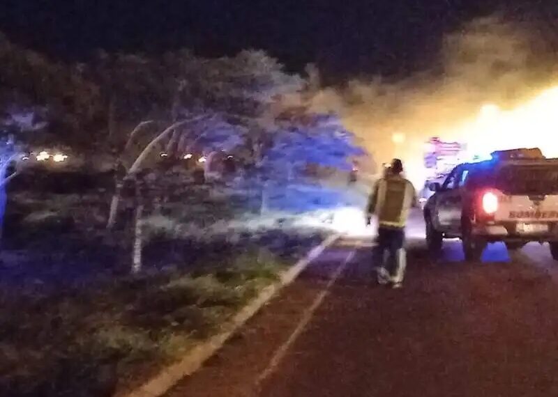 Tres menores habrían iniciado el incendio de malezas en Itaembé Guazú