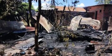 Incendio fatal en Garuhapé: un joven murió tras el siniestro de una vivienda