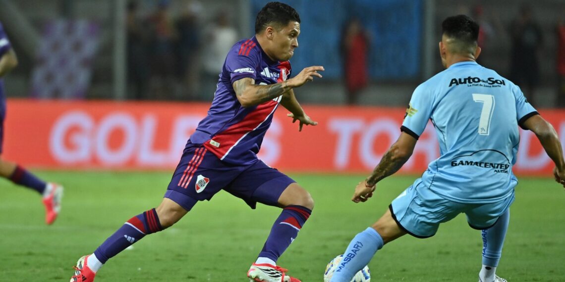Copa Argentina: con angustia y un gol tardío, River venció a Ciudad de Bolívar