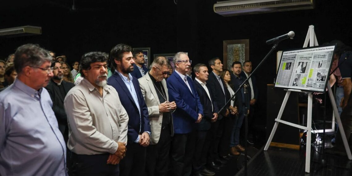 Passalacqua participó del acto por el Día de la Memoria en el Montoya y llamó a no olvidar el pasado