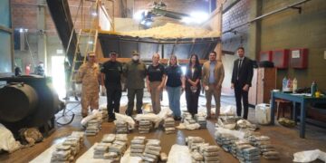 Misiones: incineran más de una tonelada de droga incautada por la Policía