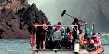 Las Cataratas del Iguazú, escenario de la película “El último gigante” que estrenará Netflix en abril