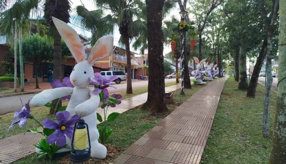 Capioví ya se muestra vestida de Pascuas