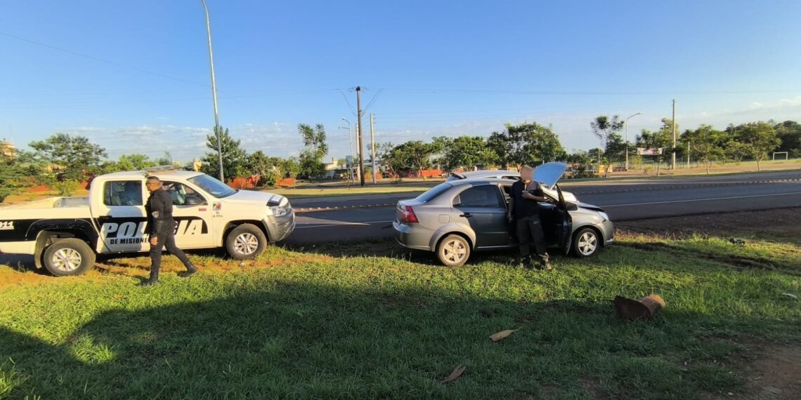 Posadas: siniestro vial en el acceso a Itaembé Guazú