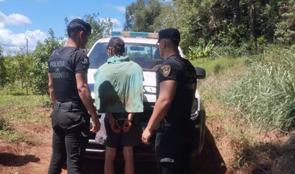 Amenazó de muerte a su esposa, efectuó disparos y terminó detenido