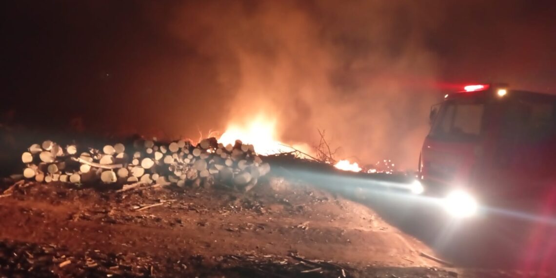 Bomberos sofocaron un incendio en Capioví
