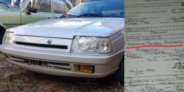 De colección: se vende la Renault Fuego de Diego Maradona